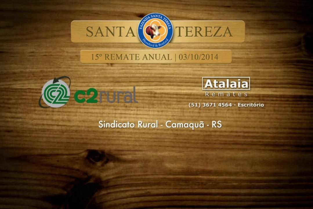 15º Remate Anual Santa Tereza