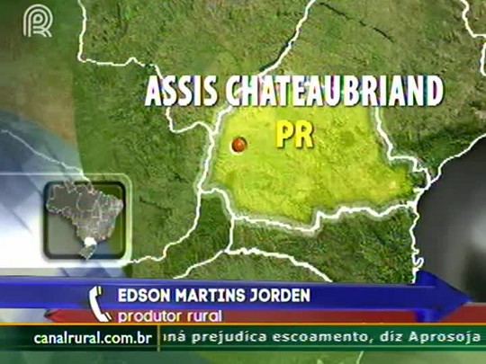 Oeste do Paraná recebe fortes chuvas