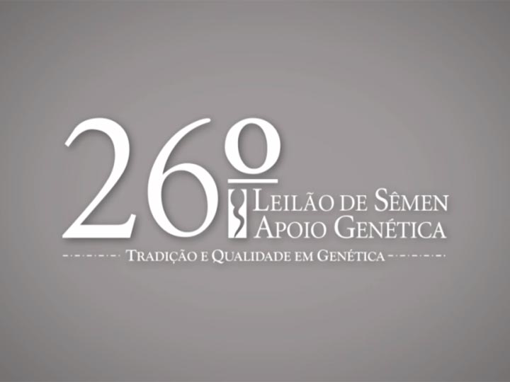 26º Leilão Virtual de Sêmen Apoio Genética