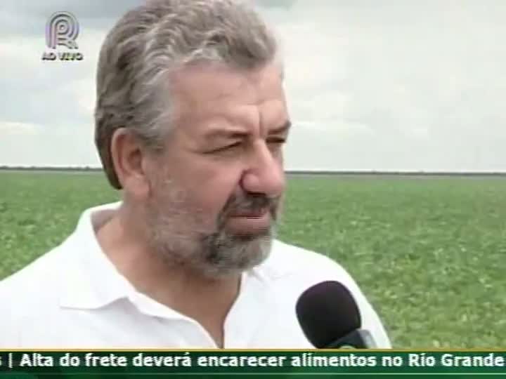 Produtor rural do oeste da Bahia enfrenta a estiagem tentando replantar a soja