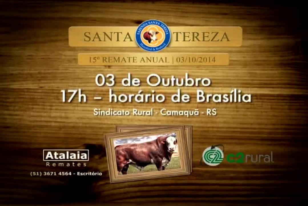 15º Remate Anual Santa Tereza