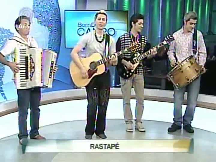 Banda Rastapé participa do Bom Dia Campo