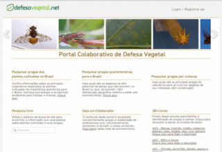 Portal reúne informações para o controle de pragas