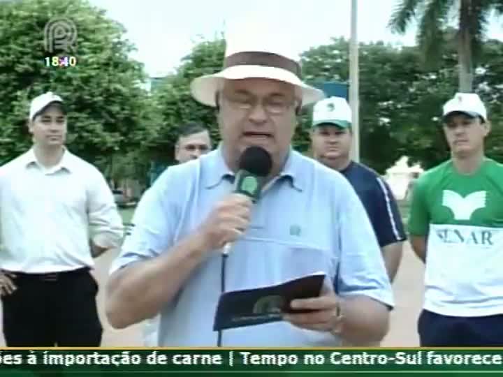 Produtor rural comenta sobre o desenvolvimento da safra de soja em Santa Carmem (MT)