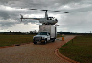 Helicópteros vão aplicar defensivo agrícola em SP