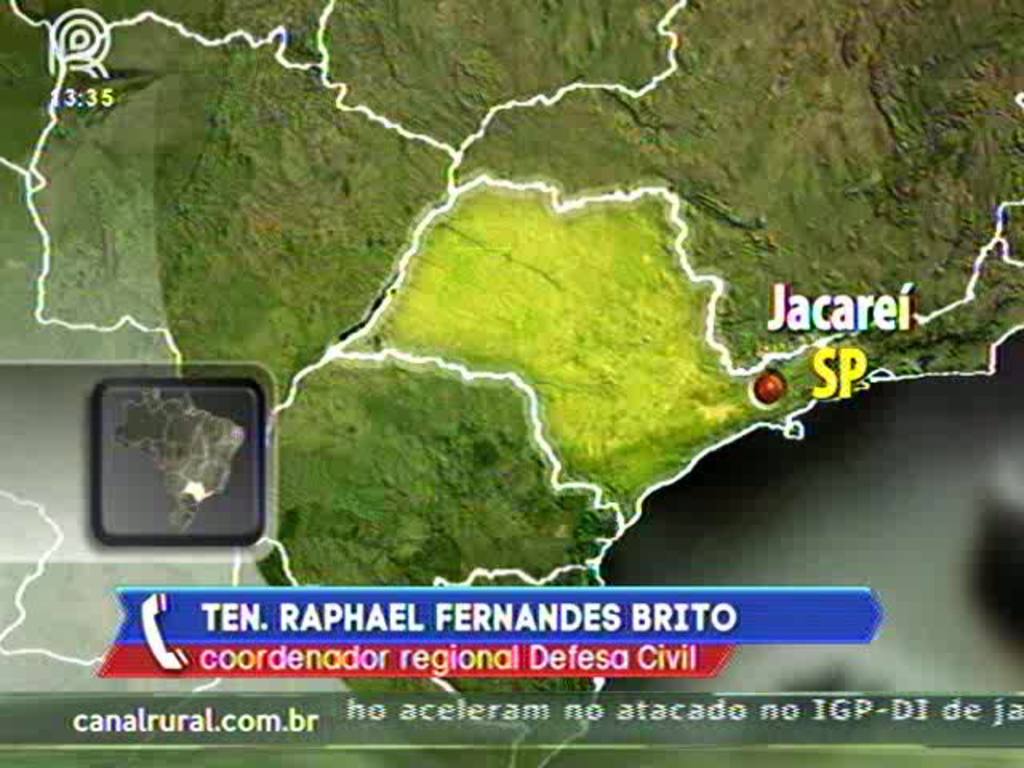 SP: após barragem romper, situação é normalizada