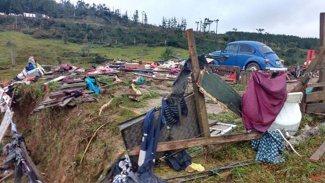 Fonte: Defesa Civil de Santa Catarina/Divulgação