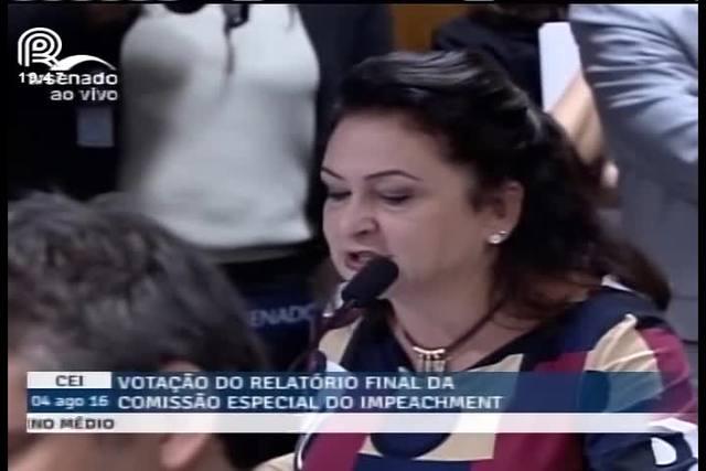 Impeachment: relatório favorável é aprovado