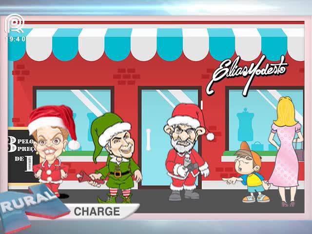 Charge: dá para acreditar em Papai Noel?