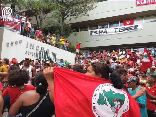 MST mantém invasão a 15 regionais do Incra