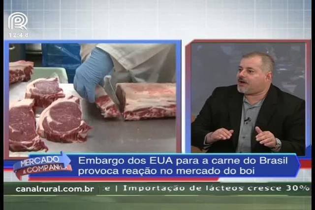 USDA: 11% da carne fresca brasileira foi rejeitada desde março