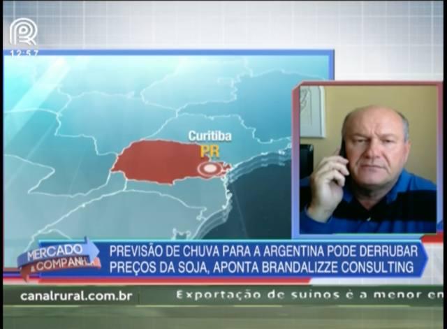 Chuvas na Argentina podem derrubar preço da soja