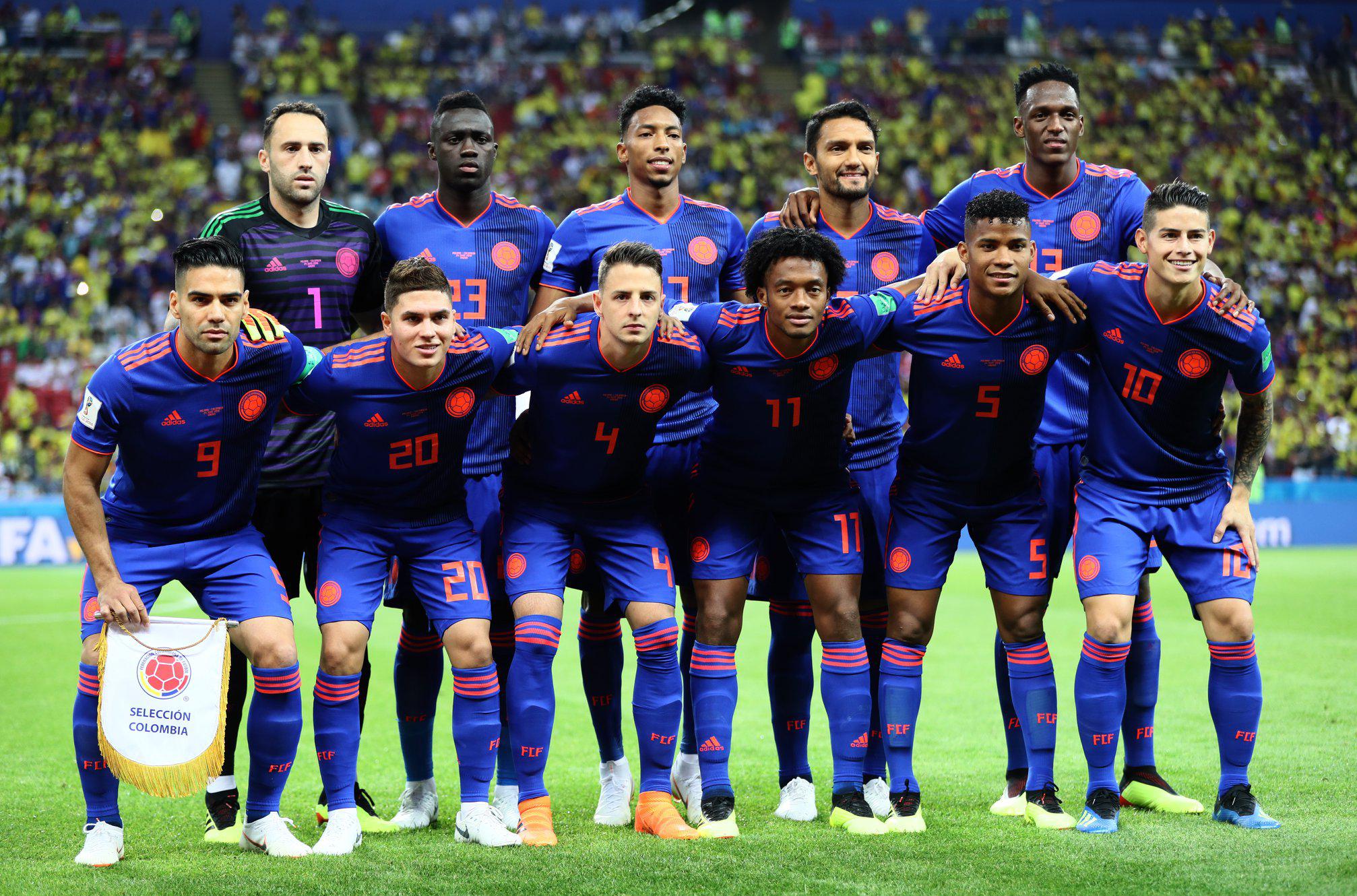 Seleção da Colômbia na Copa da Rússia