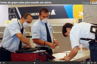 Informe sonoro sobre gripe suína em voos se torna obrigatório