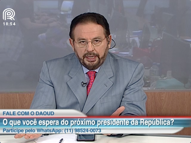 Daoud: ‘O brasileiro ainda não está preocupado com a eleição’