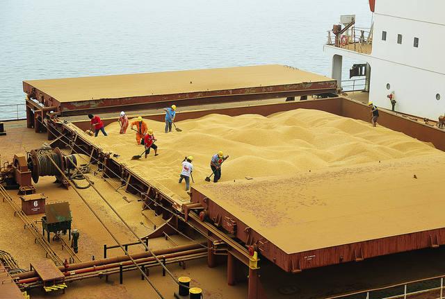 exportação soja exporta brasil porto
