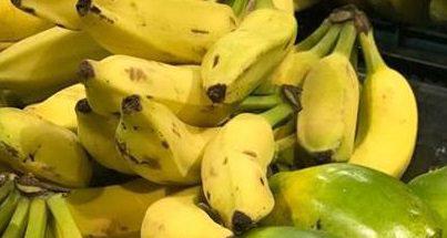 frutas banana mamão