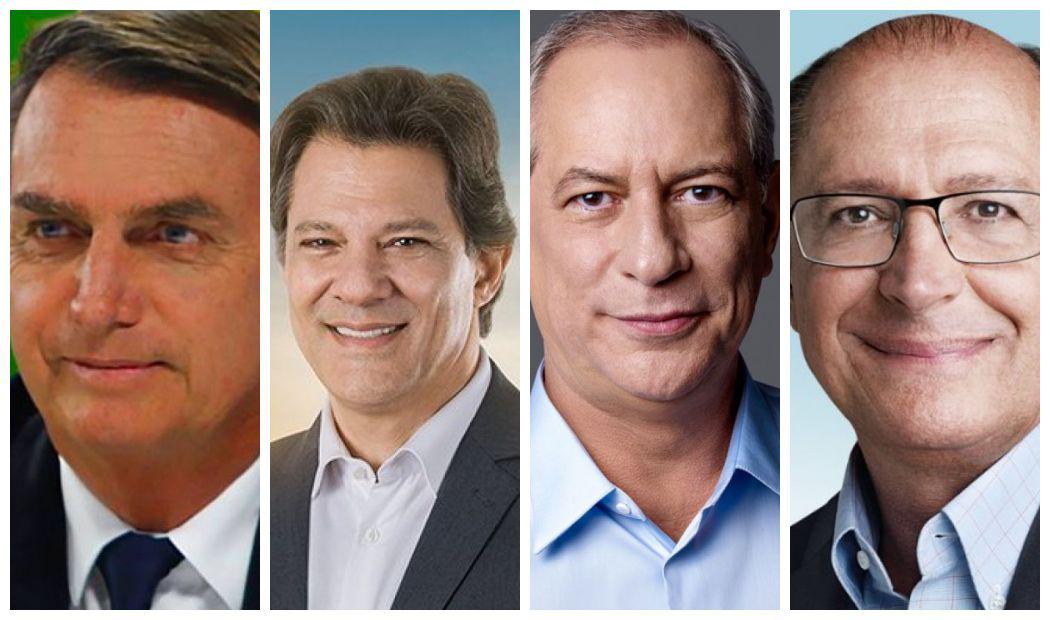 Ibope: Bolsonaro tem 27%; Haddad, 21%; Ciro, 12%; e Alckmin, 8%
