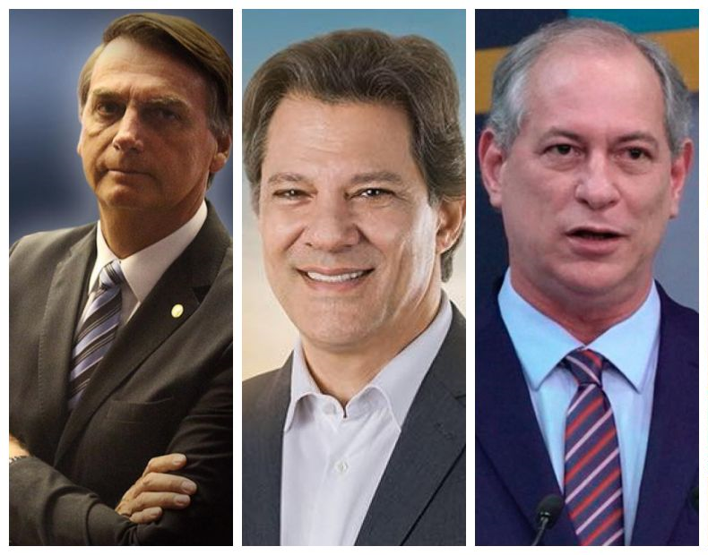 Pesquisa Ibope: Bolsonaro tem 28%; Haddad, 19%; e Ciro, 11%