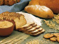 pães e massas feitas com farinha de trigo