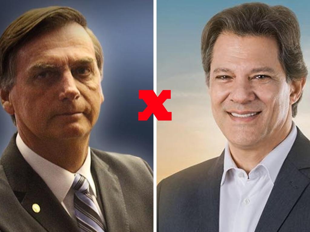 Datafolha: Bolsonaro tem 56% dos votos válidos; Haddad, 44%