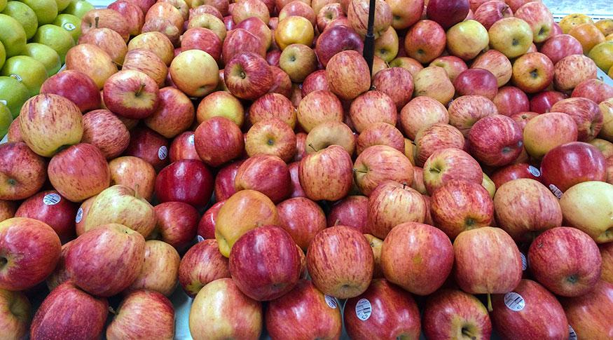 maçãs, frutas, supermercado, rastreabilidade, consumo