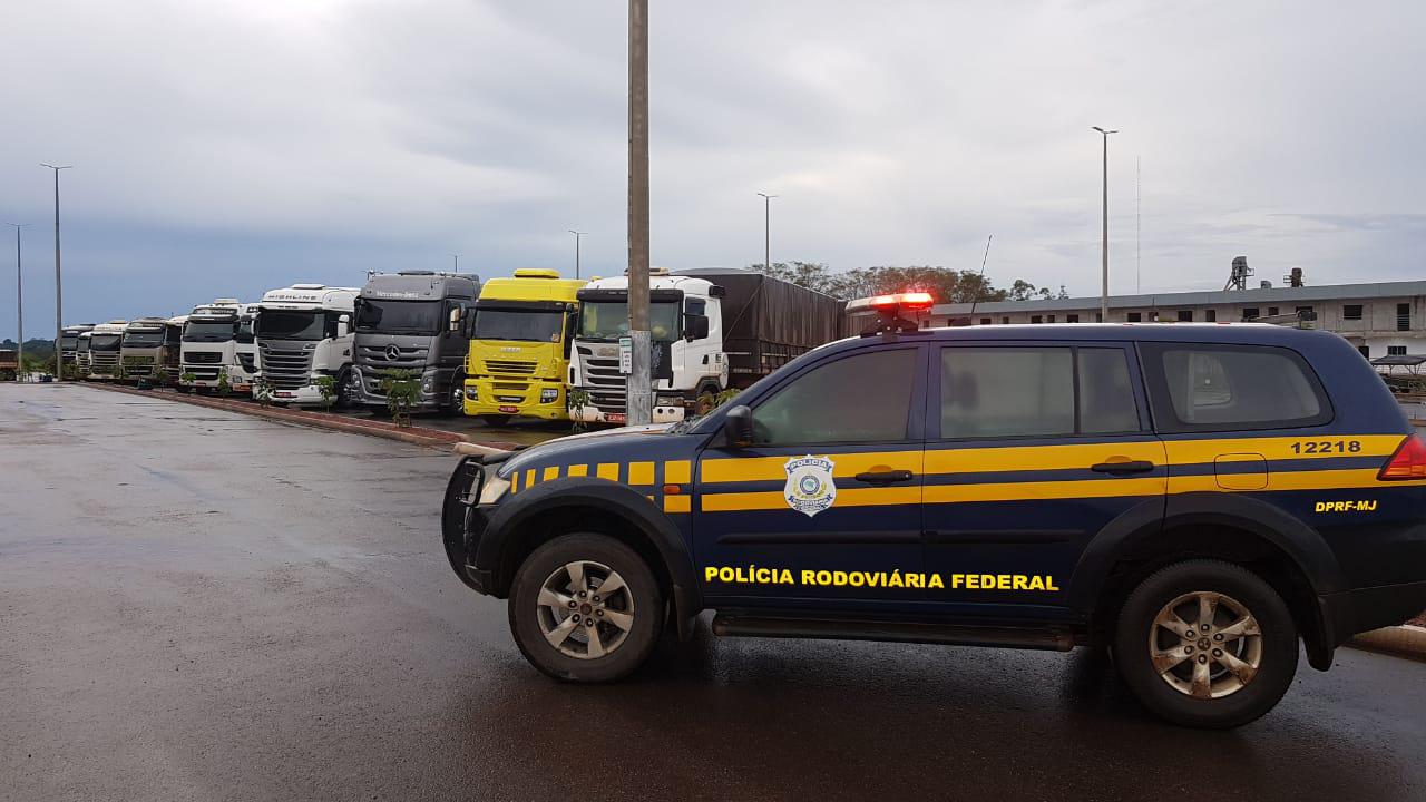 Atoleiros, BR-163, bloqueio em MT, Mato Grosso - estradas bloqueadas