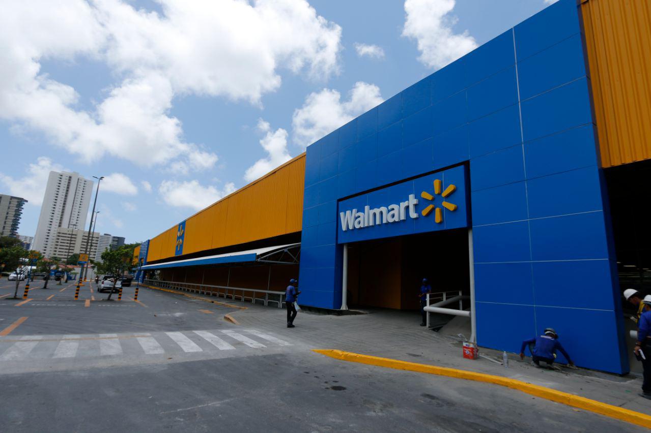 Fachada rede de supermercados Walmart/ Foto: Walmart Divulgação