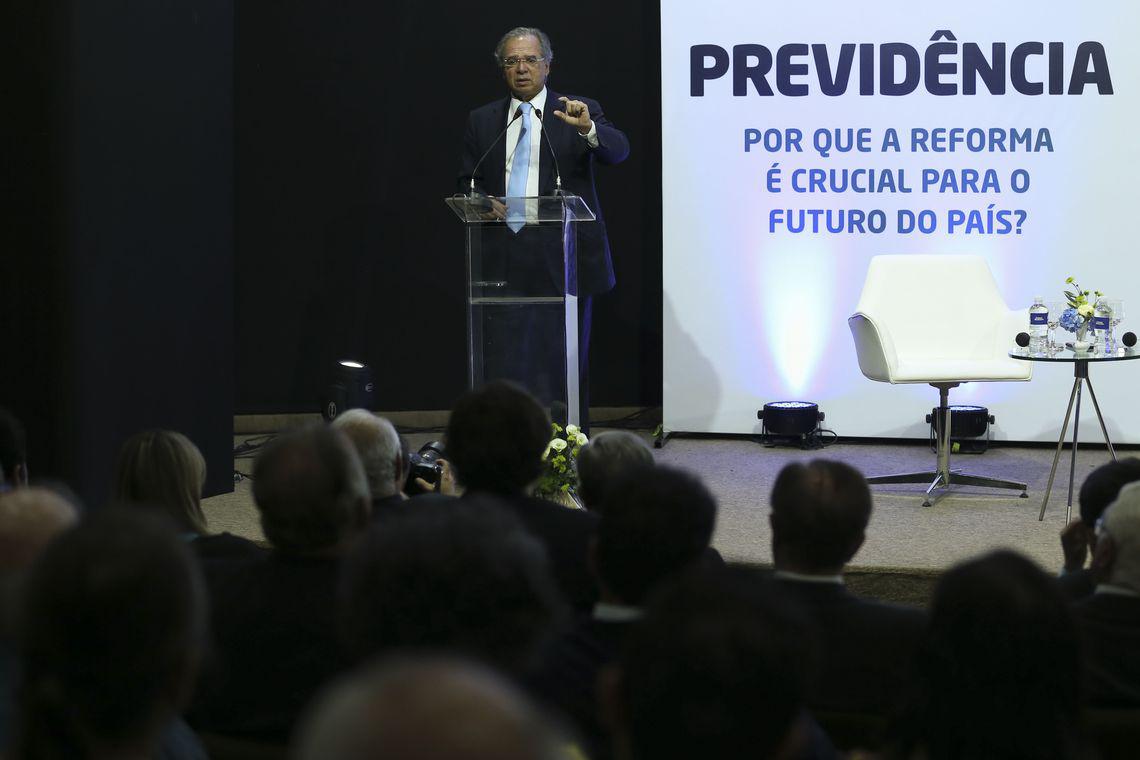 Paulo Guedes, reforma da Previdência