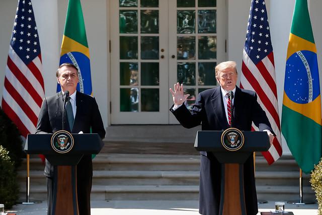 Donald Trump, Jair Bolsonaro, EUA, Estados Unidos, Brasil