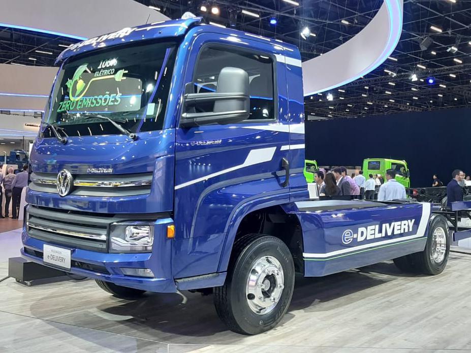 E-Delivery, caminhão 100% elétrico e com zero emissões