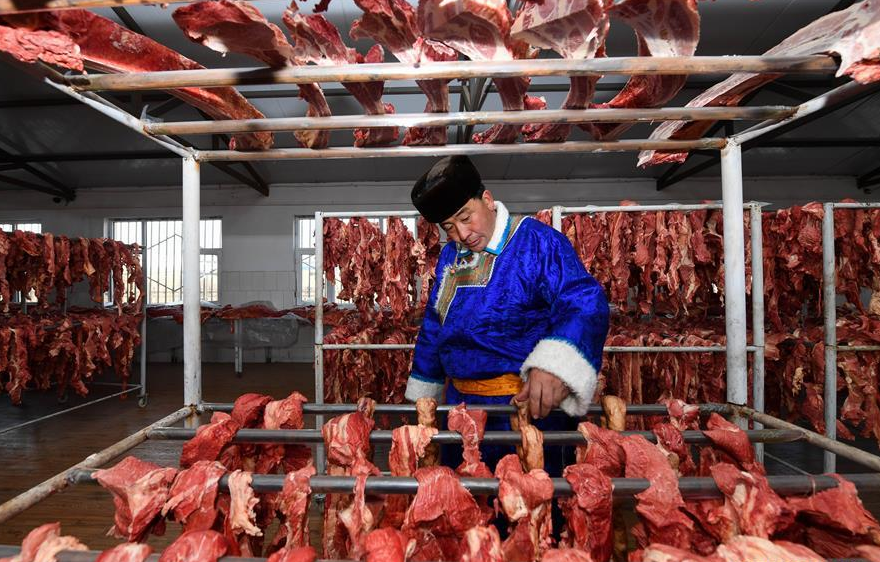 Carne bovina, China
