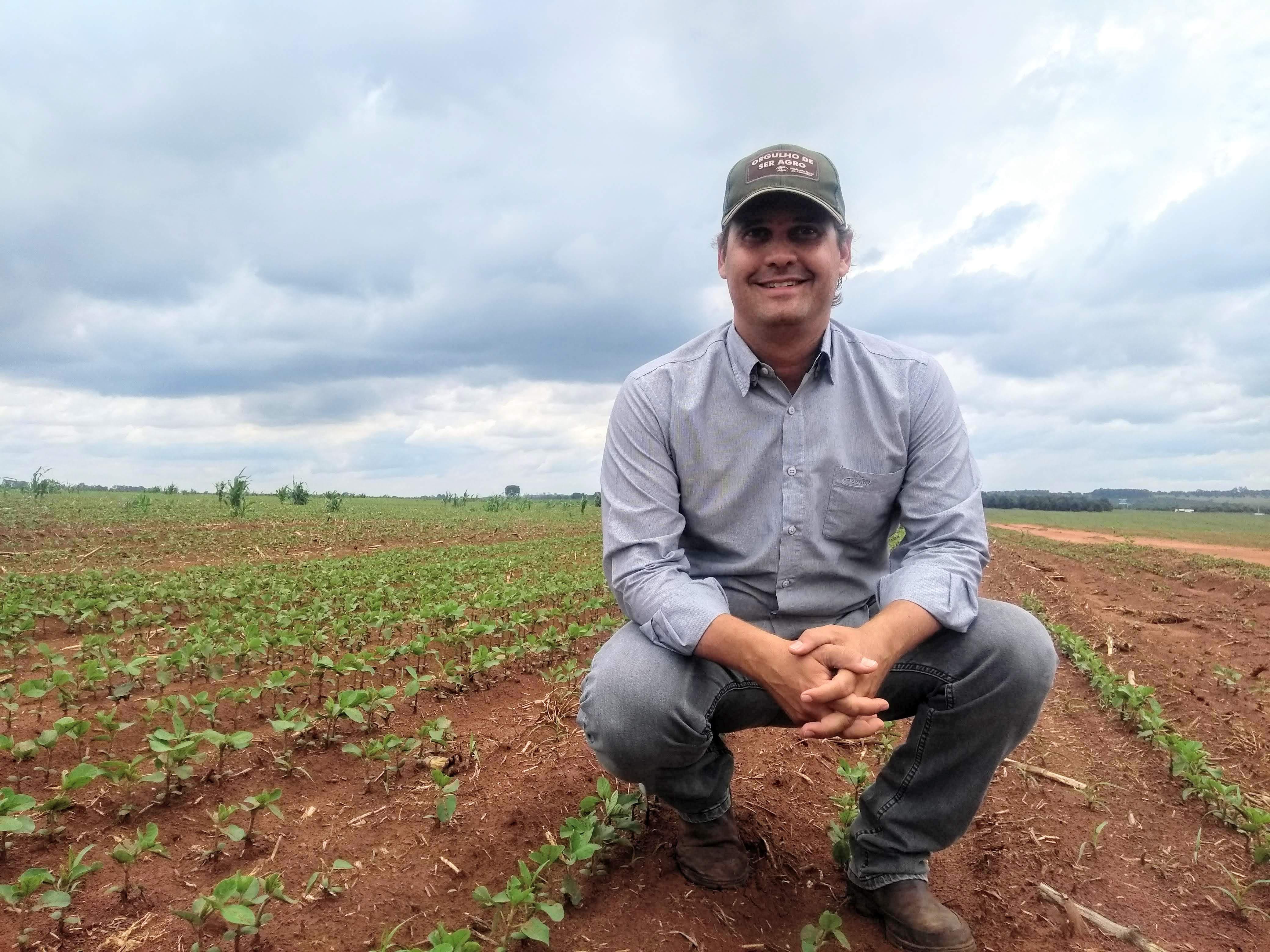 Thiago Fonseca, produtor de soja, Uberlândia (MG)