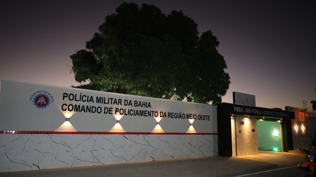 Comando de Policiamento da região meio oeste inaugurado pelo governador Jerônimo Rodrigues