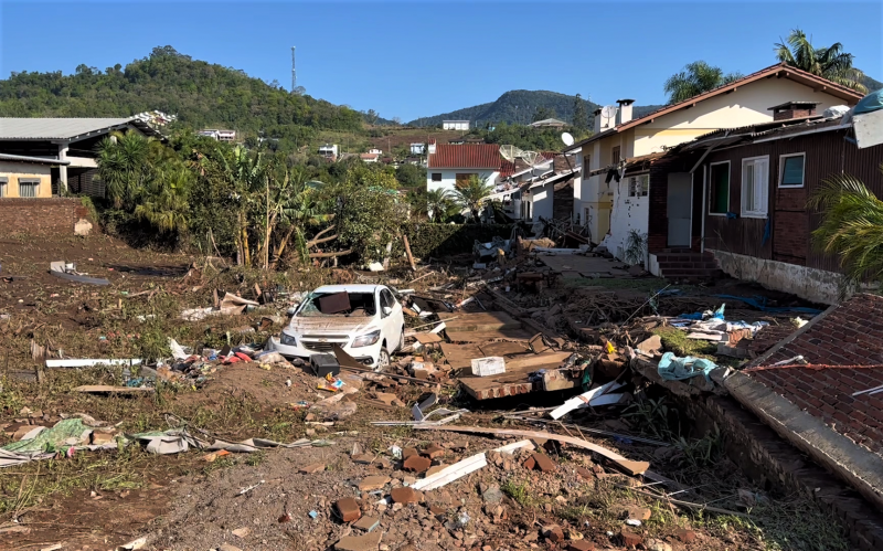 governador, rs, ciclone, destruição