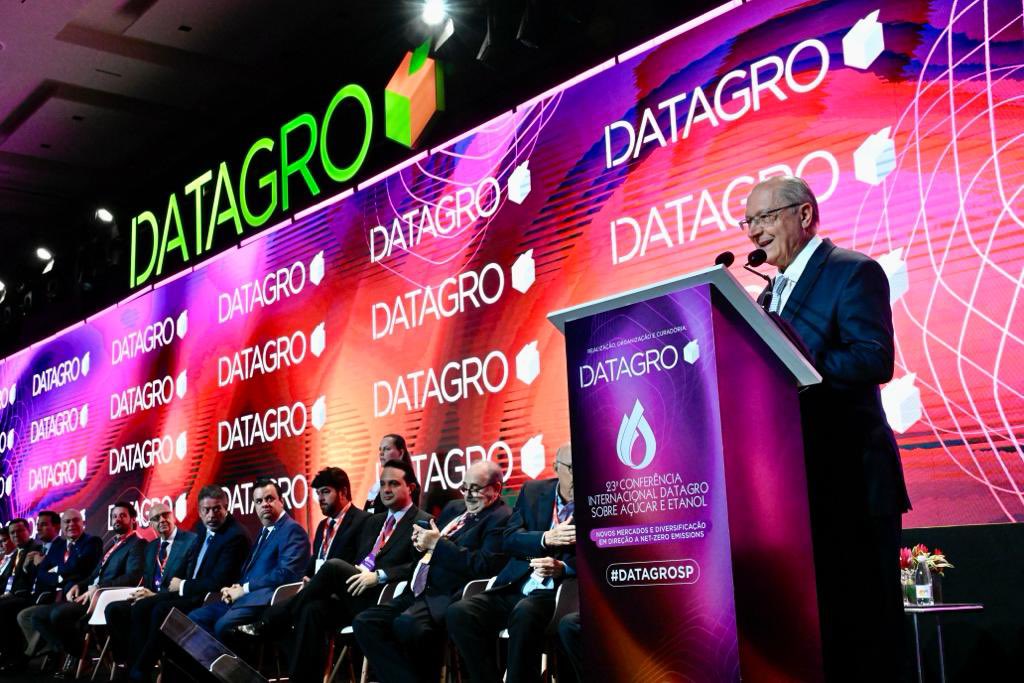 Geraldo Alckmin na 23ª Conferência Internacional Datagro sobre Açúcar e Etanol