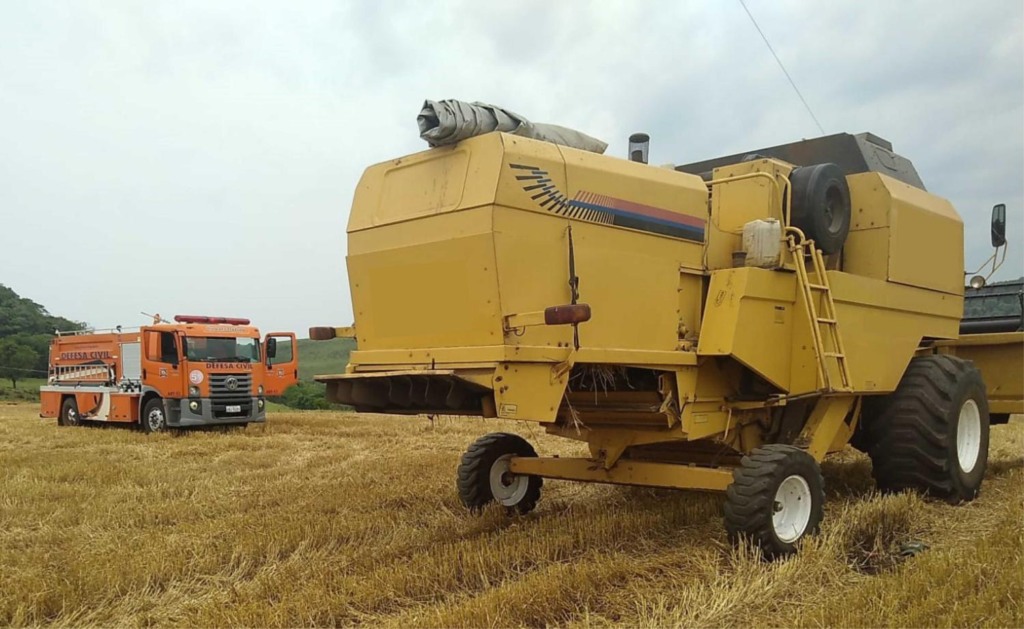 agricultor, morte, choque, colheita, trigo, paraná agricultor, morte, choque, colheita, trigo, paraná