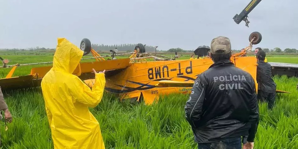 Piloto de avião agrícola morre em MS