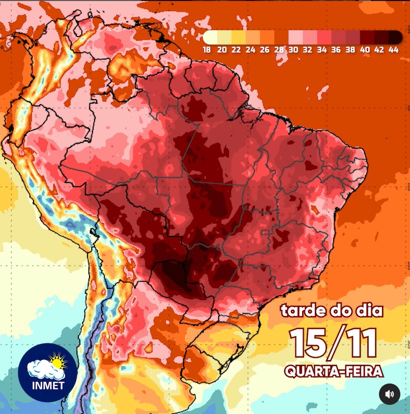 Calor extremo não vai dar trégua tão cedo, mas algumas regiões recebem muita água nos próximos dias