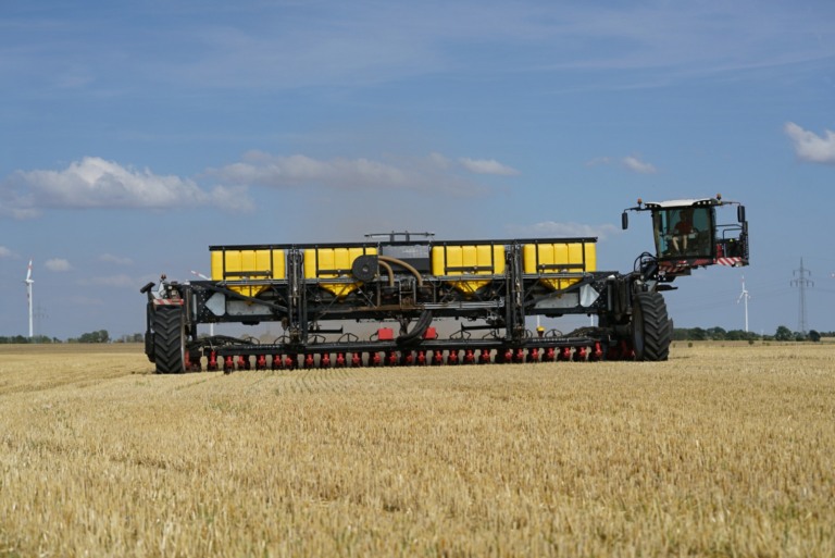 trator tudo-em-um da Nexat, máquina que ganhou prêmio na Agritechnica