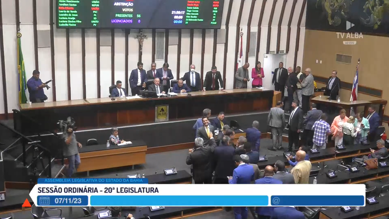 Deputados da assembleia legislativa da bahia (alba), aprovam aumento de icms em 1,5%