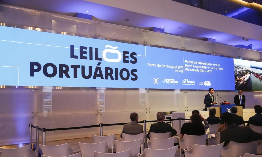 leilão de portos na B3 leilão de portos na B3