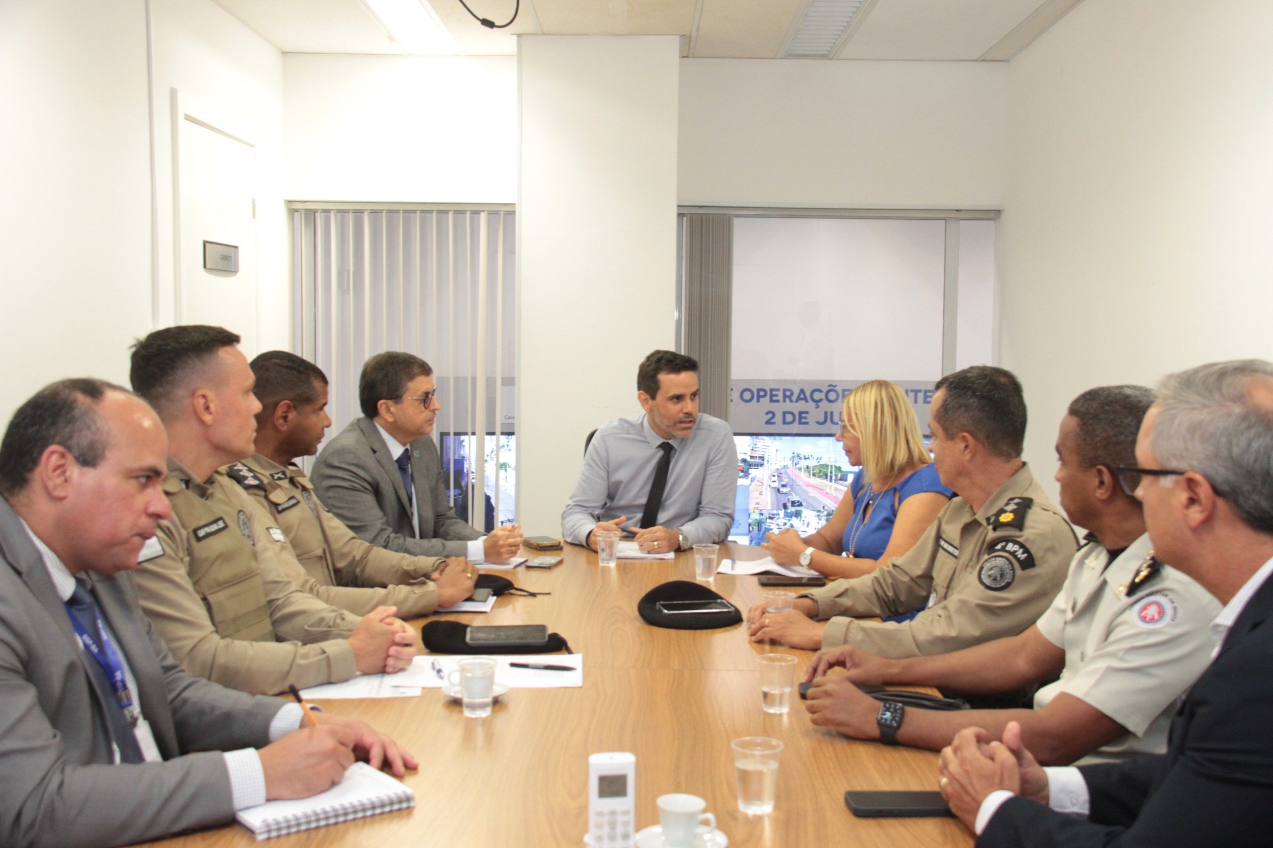 SSP-BA, secretaria de segurança pública da Bahia, reunião, polícia cívil, militar, estado