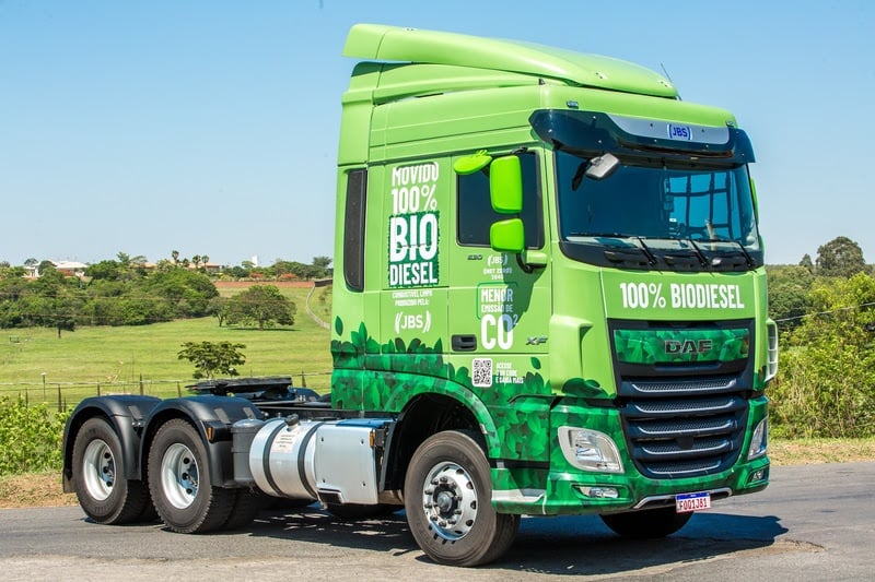 Teste revela que biodiesel 100% tem rendimento equivalente ao diesel fóssil