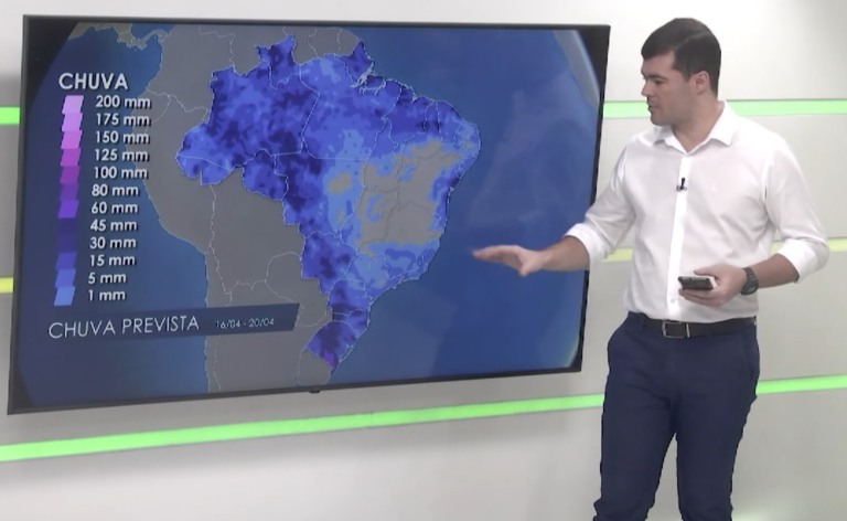 previsão de chuva para áreas de soja