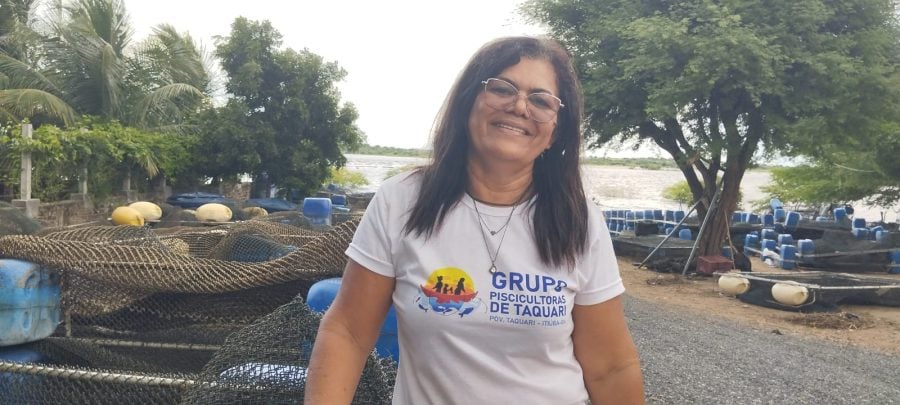 Criação de tilápia, melhorar renda, grupo piscicultoras, norte da Bahia, Itiúba