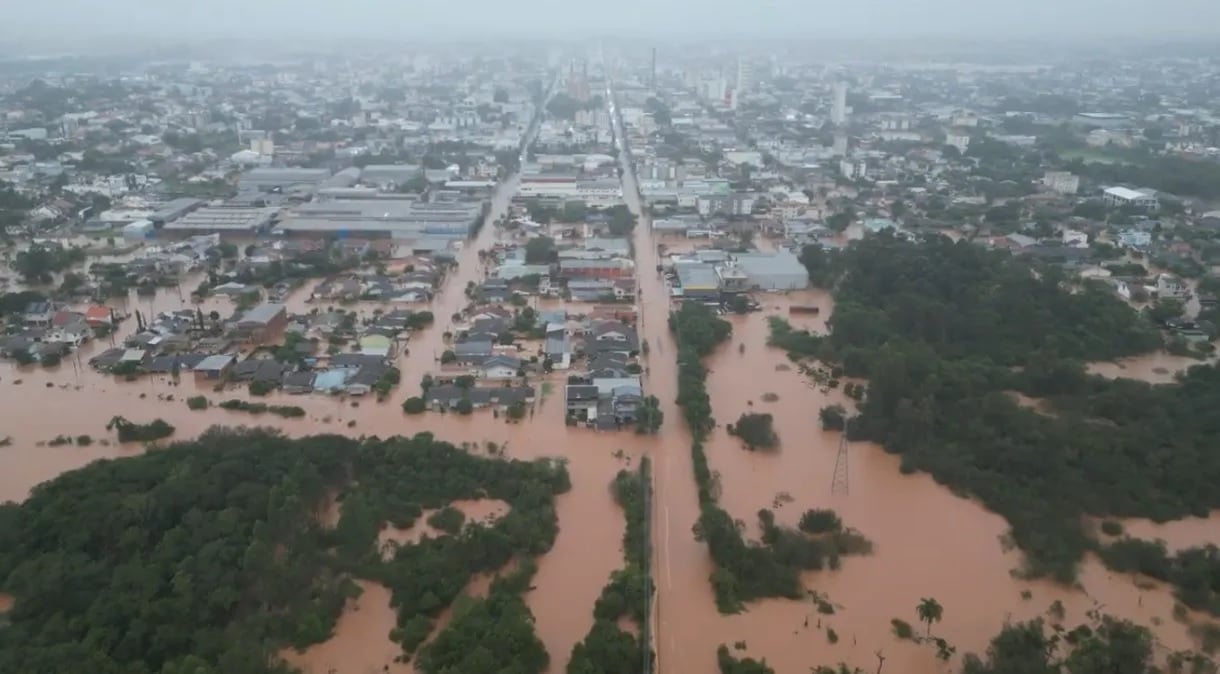 Porto Alegre fecha comportas de segurança para evitar inundação Rio Grande do Sul