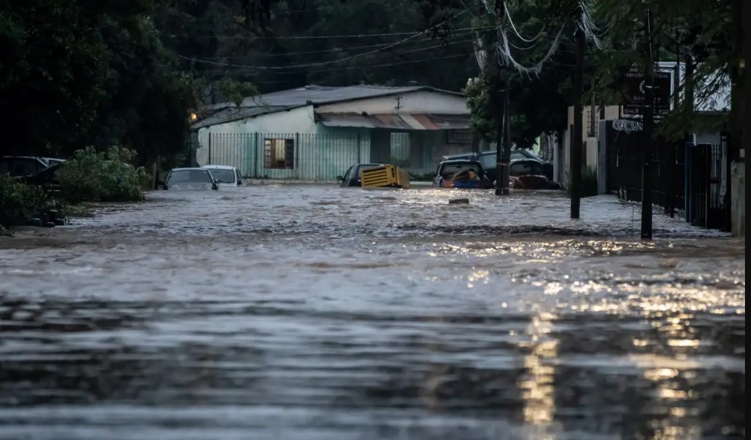 enchente no Rio Grande do Sul