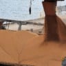 Navio sendo carregado de soja em grãos no Porto de Paranaguá