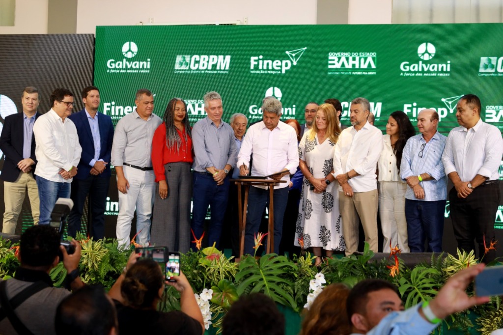 Governo do estado firma acordo de cooperação com mineradora, projeto aratu, minério, Galvani Governo do estado firma acordo de cooperação com mineradora, projeto aratu, minério, Galvani